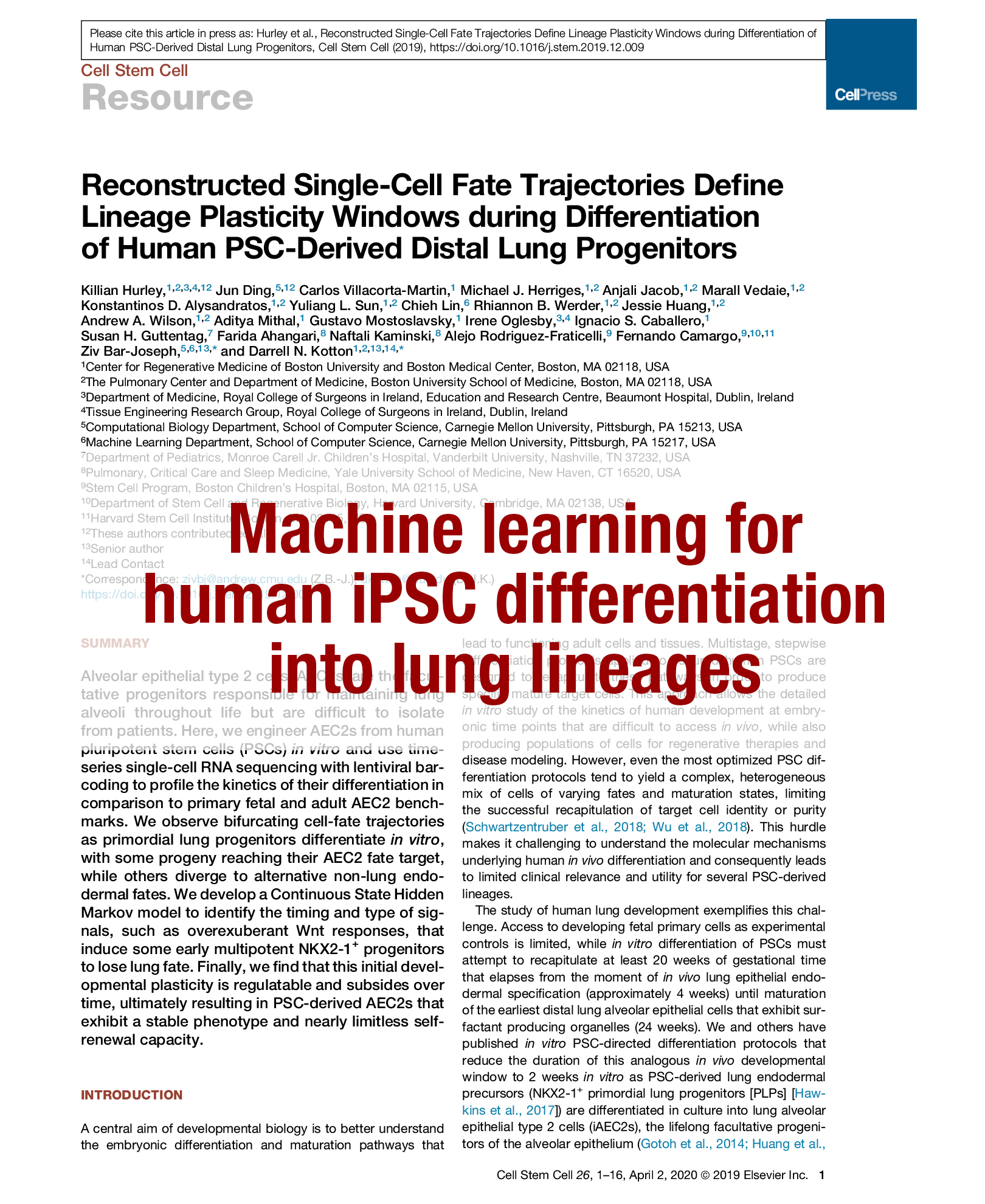 Hurley et al CSC 2020